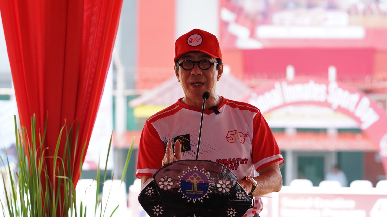 Menteri Hukum dan Hak Asasi Manusia Yasonna Laoly.